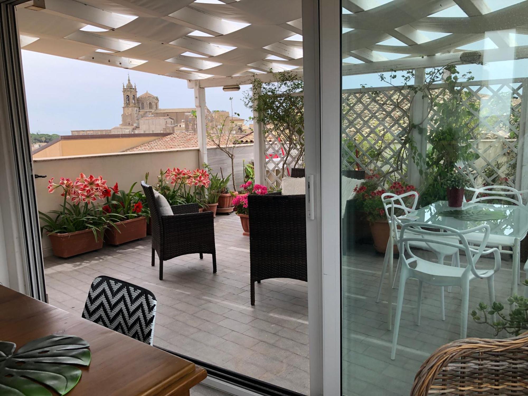 Attico Da Rosa Con Vista Spettacolare A 360 Gradi Apartment Caltagirone Exterior photo